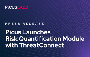 Picus Security Partners with ThreatConnect to Deliver Evidence-Based Risk Quantification