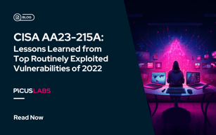 CISA AA23-215A: Lessons Learned from Top Routinely Exploited Vulnerabilities of 2022
