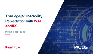 The Log4j Vulnerability Remediation with WAF and IPS