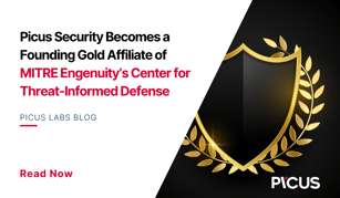 Picus Security becomes a Founding Gold Affiliate of MITRE Engenuity’s Center for Threat-Informed Defense