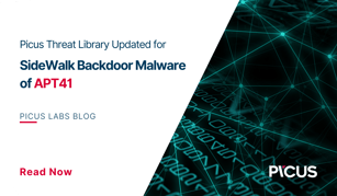 Picus Threat Library Updated for SideWalk Backdoor Malware of APT41