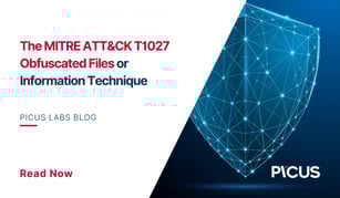 The MITRE ATT&CK T1027 Obfuscated Files or Information Technique