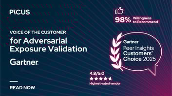 Picus Security Named a 2025 Gartner Peer Insights™ Customers’ Choice for Adversarial Exposure Validation