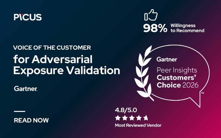 A 2026 Gartner® Peer Insights™ Customers’ Choice for&nbsp; Adversarial Exposure Validation 