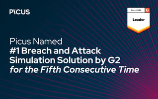 Picus Named #1 Breach and Attack Simulation Solution by G2 for the Fifth Consecutive Time