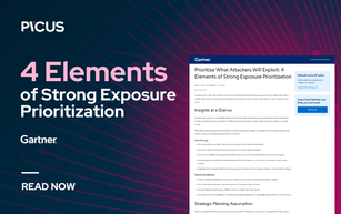 Prioritize What Attackers Will Exploit: 4 Elements of Strong Exposure Prioritization