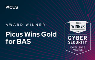 Picus Security Wins Gold in BAS and CTEM Categories in 2026 Cybersecurity Excellence Awards