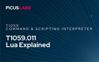 T1059.011 Lua in MITRE ATT&CK Explained