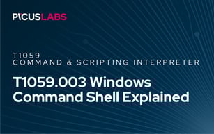 T1059.003 Windows Command Shell in MITRE ATT&CK Explained