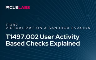 T1497.002 User Activity Based Checks in MITRE ATT&CK Explained