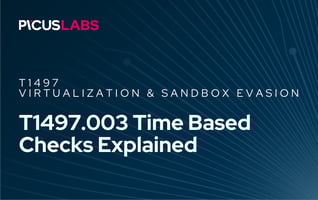 T1497.003 Time Based Checks in MITRE ATT&CK Explained