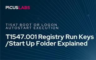 T1547.001 Registry Run Keys/Start Up Folder in MITRE ATT&CK Explained
