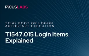 T1547.015 Login Items in MITRE ATT&CK Explained