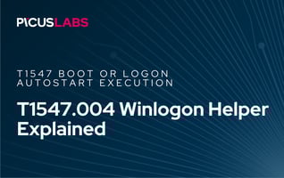 T1547.004 Winlogon Helper in MITRE ATT&CK Explained