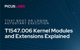 T1547.006 Kernel Modules and Extensions in MITRE ATT&CK Explained