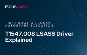 T1547.008 LSASS Driver in MITRE ATT&CK Explained