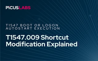 T1547.009 Shortcut Modification in MITRE ATT&CK Explained