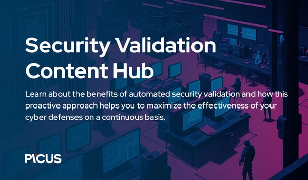 Security Validation Content Hub