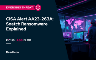 Snatch Ransomware Explained - CISA Alert AA23-263A