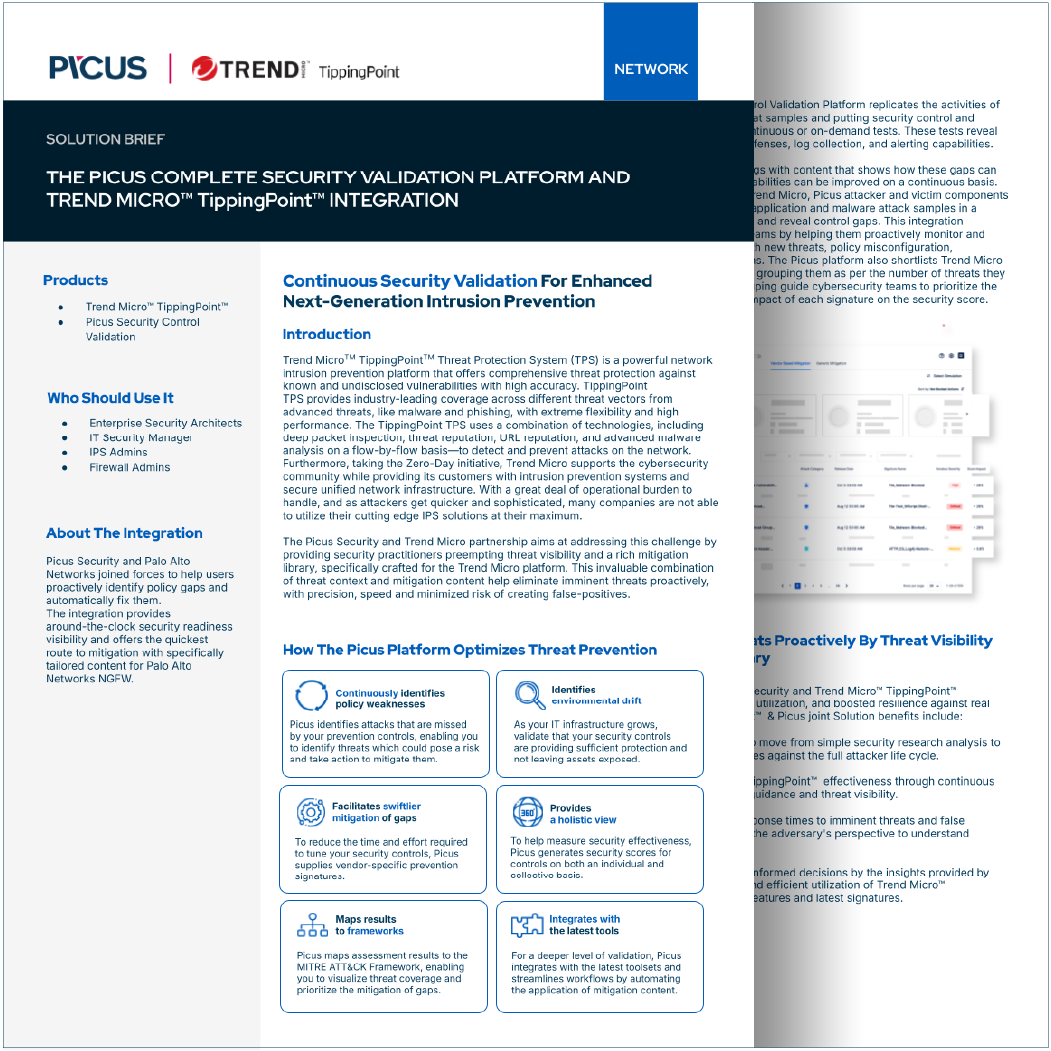 Trend Micro Tipping Point Trend Micro Tipping Point