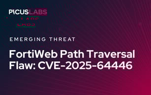 FortiWeb CVE-2025-64446 Vulnerability: Path Traversal Leads to Remote Code Execution