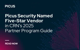 Picus Security Named Five-Star Vendor in CRN’s 2025 Partner Program Guide