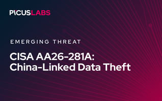 CISA AA26-281A: How Chinese Government-Linked Actors Steal Sensitive Data