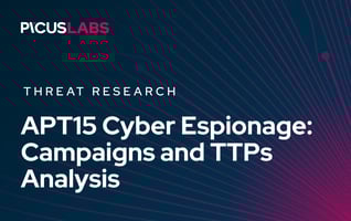 APT15 Cyber Espionage: Campaigns and TTPs Analysis