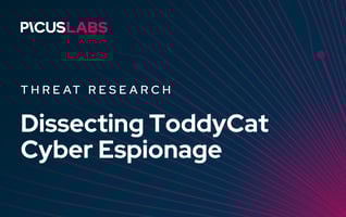 Dissecting ToddyCat Cyber Espionage and MITRE TTPs