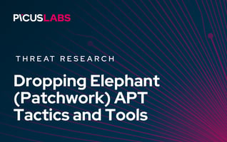 Dropping Elephant (Patchwork): Espionage APT Tactics and Tools