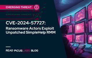 Ransomware Actors Exploit CVE-2024-57727 in Unpatched SimpleHelp RMM