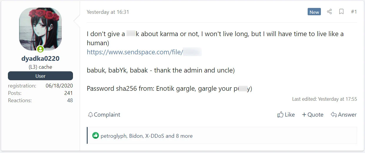 Babuk Source Code Leak