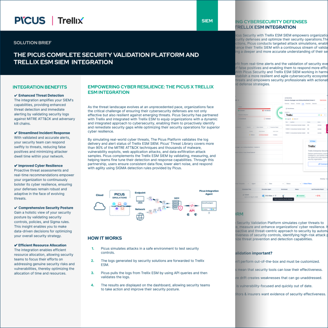 Picus-Trellix-SIEM-SolutionBrief-MockUp