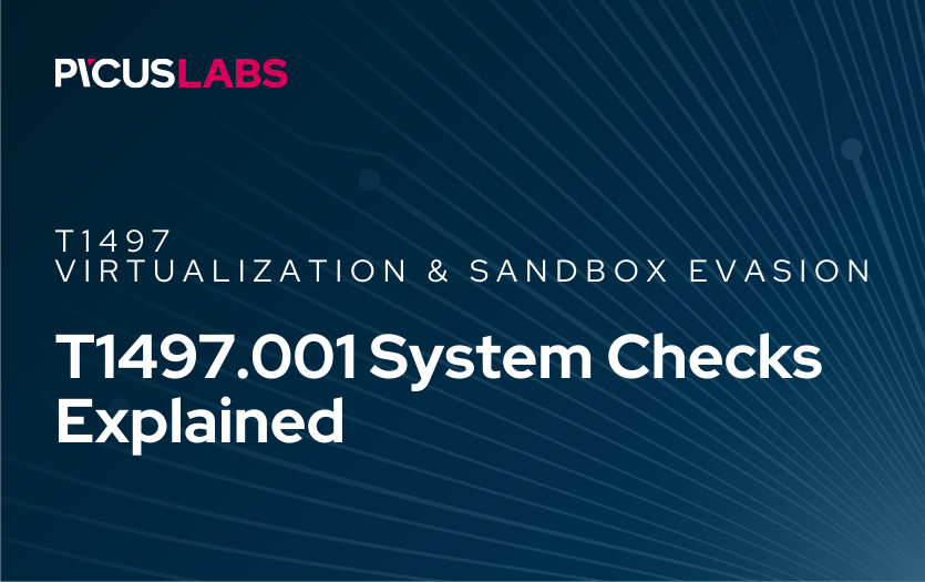 T1497.001 System Checks in MITRE ATT&CK Explained