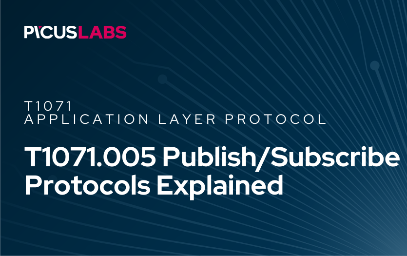 T1071.005 Publish/Subscribe Protocols in MITRE ATT&CK Explained