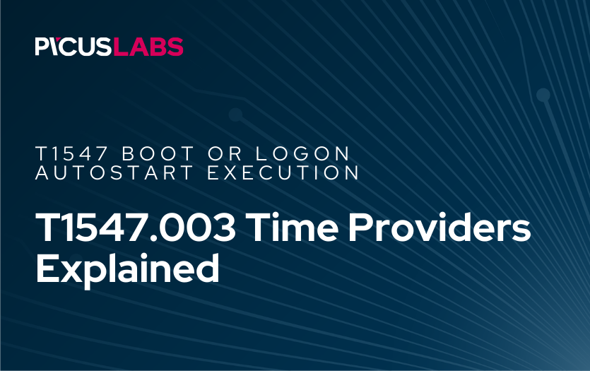 T1547.003 Time Providers in MITRE ATT&CK Explained