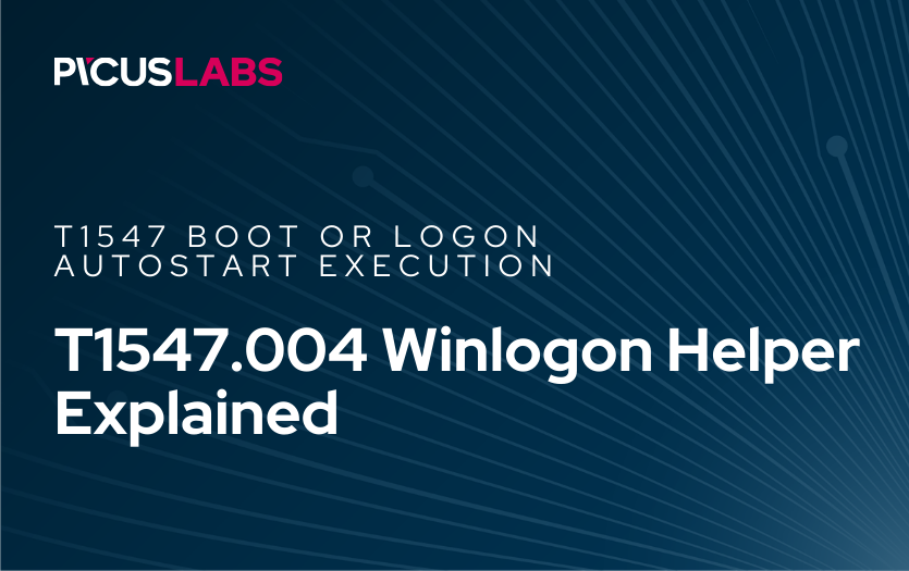 T1547.004 Winlogon Helper in MITRE ATT&CK Explained