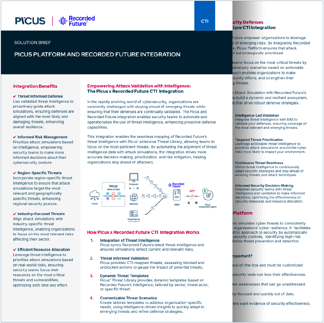 Picus-Recorded-Future-CTI-Solution-Brief-mockup