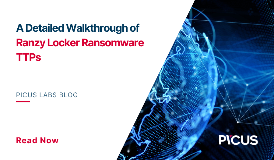 Ranzy Locker Ransomware TTPs