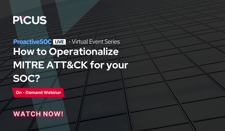 On Demand: How to Operationalize MITRE ATT&CK for Your SOC? 