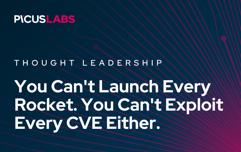 You Can't Launch Every Rocket. You Can't Exploit Every CVE Either.